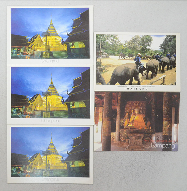 ส.ค.ส.-โปสการ์ด (5 ใบ)