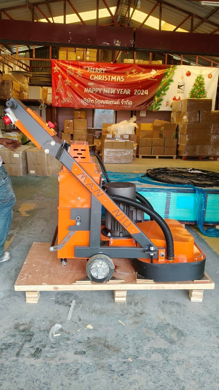 GV700/380V.เครื่องขัดพร้อมดูดฝุ่น 12 ใบขัด