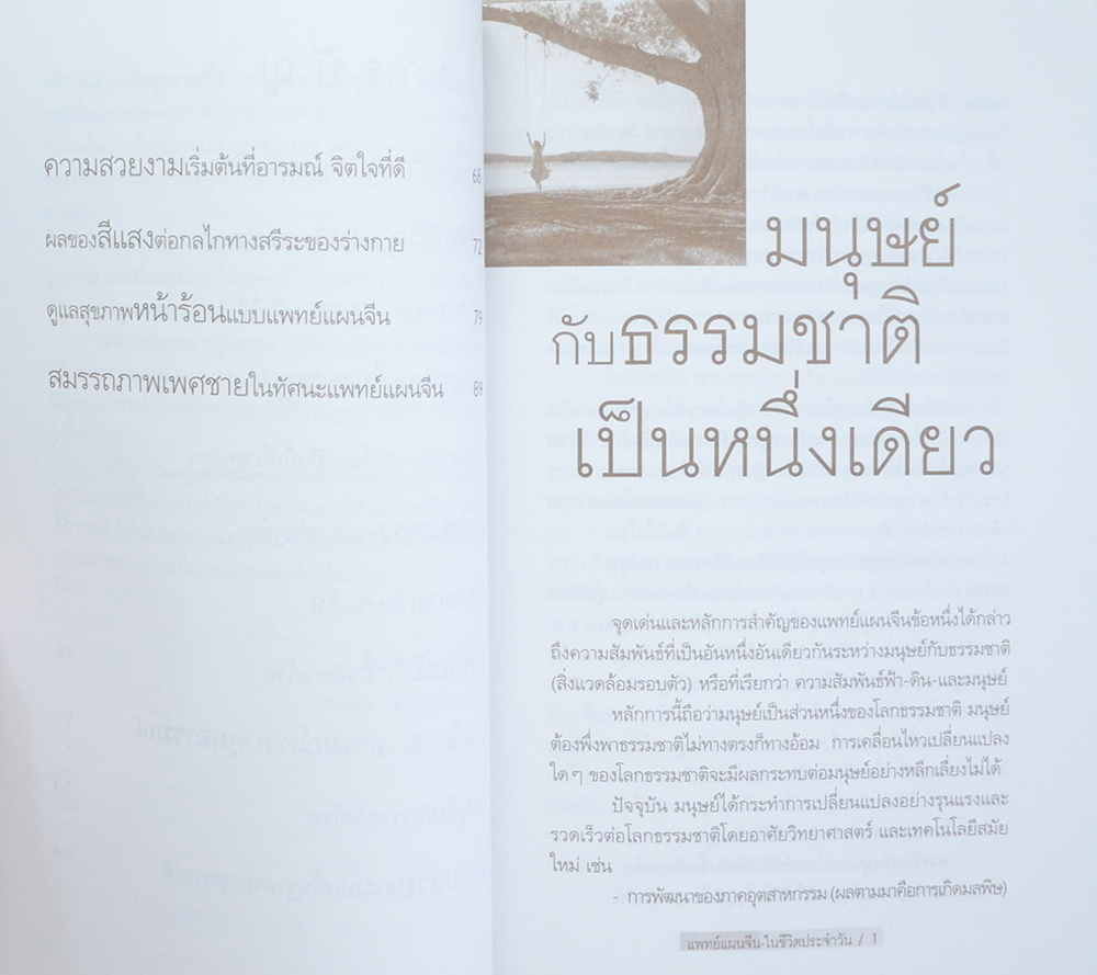 กินอยู่อย่างสมดุล ตามหลักแพทย์จีน