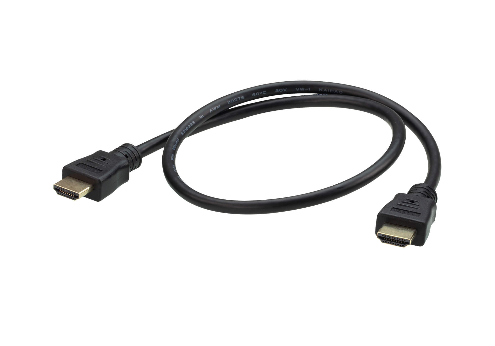 0.6 m High Speed True 4K HDMI Cable with Ethernet 2L-7DA6H