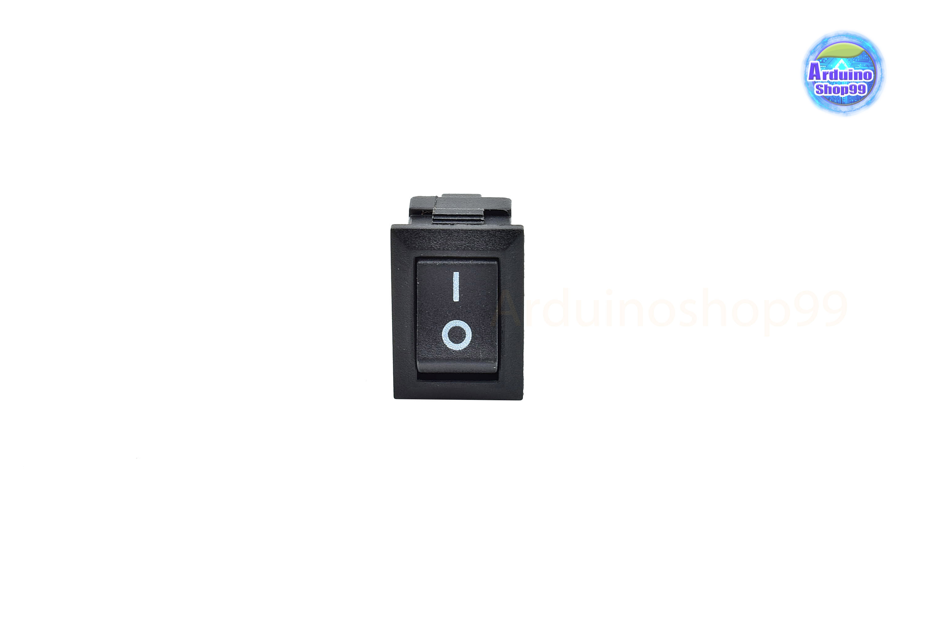 KCD11-101 10*15mm SPST 2PIN ON/OFF Boat Rocker Switch 3A/250V( 1 ตัว)