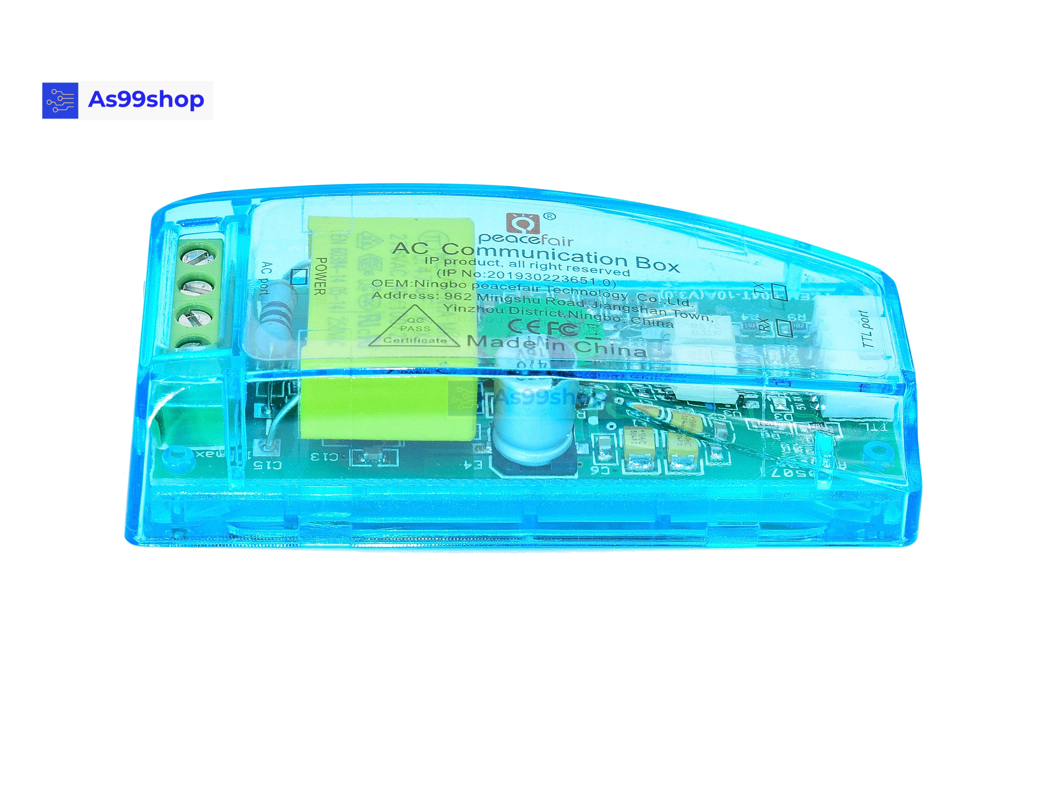 PZEM-004T 10A AC Digital Power Energy Meter Module โมดูลวัดการใช้พลังงานไฟฟ้า(ไม่มี CT)