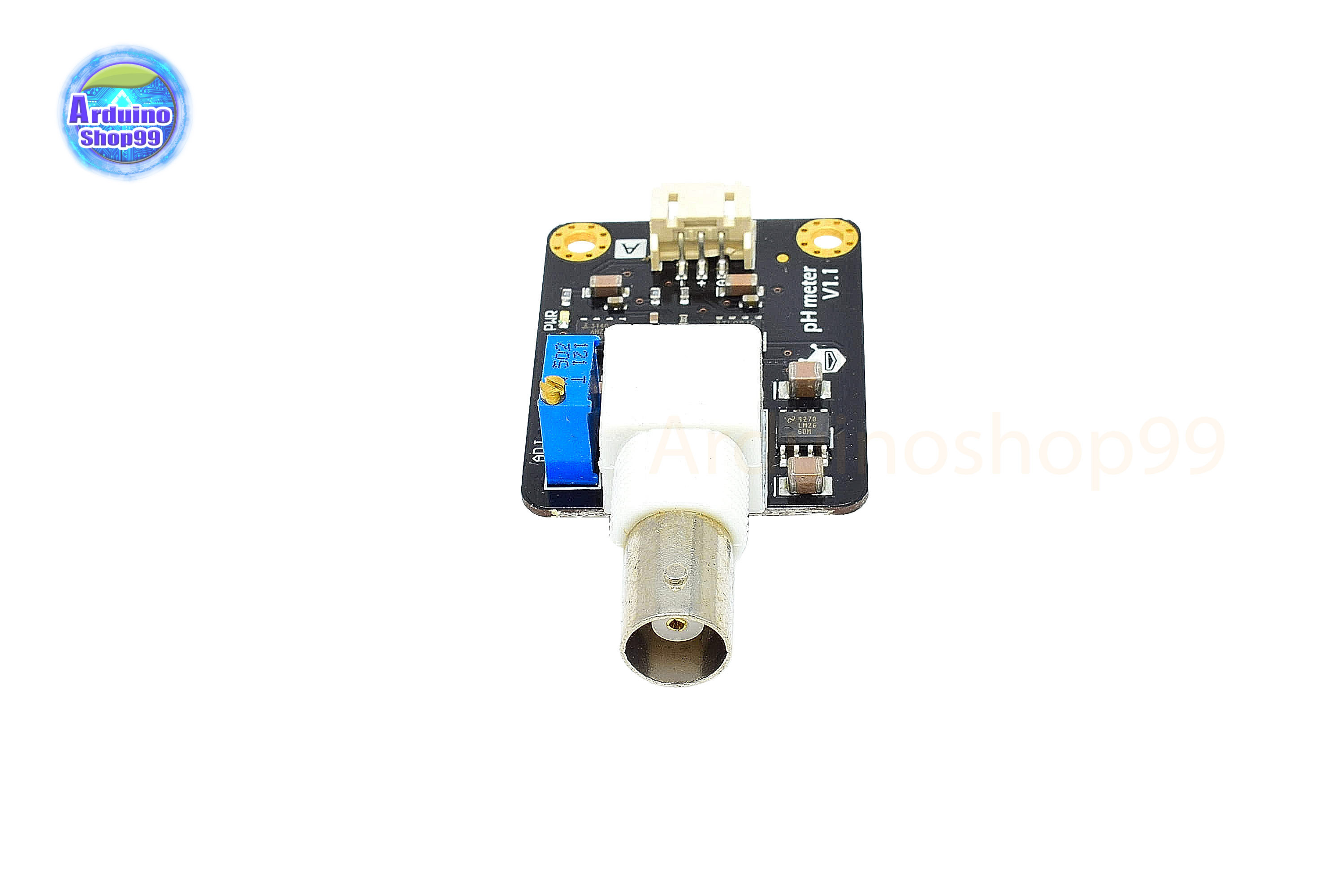 Analog Spear Tip pH Sensor / Meter Kit