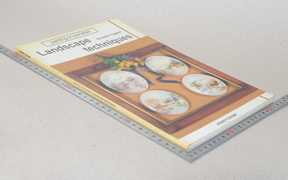 painting on porcelain Landscape techniques