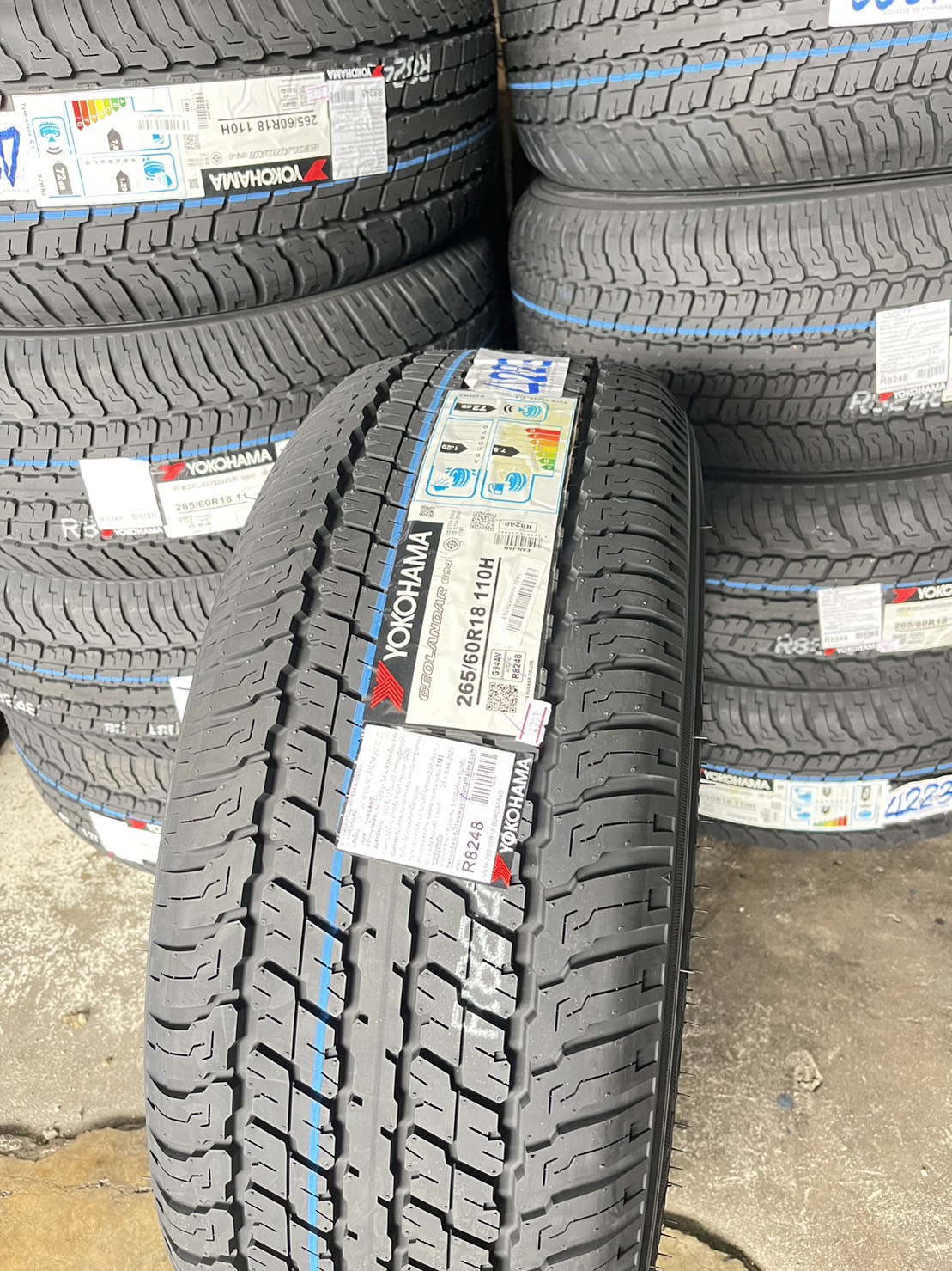 ยาง YOKOHAMA G94AV ขนาด 265-60-18