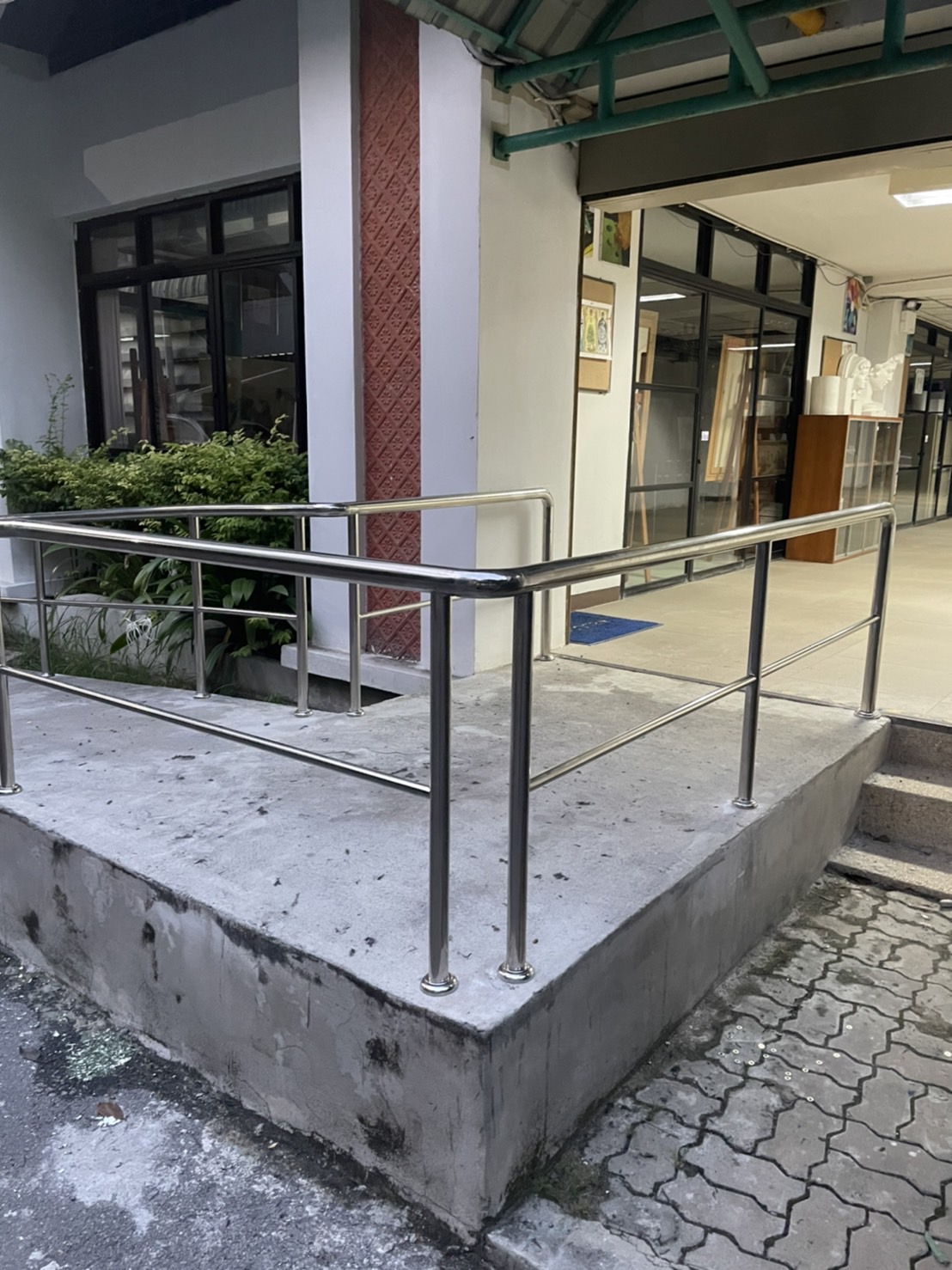 ราวบันไดสแตนเลส 304