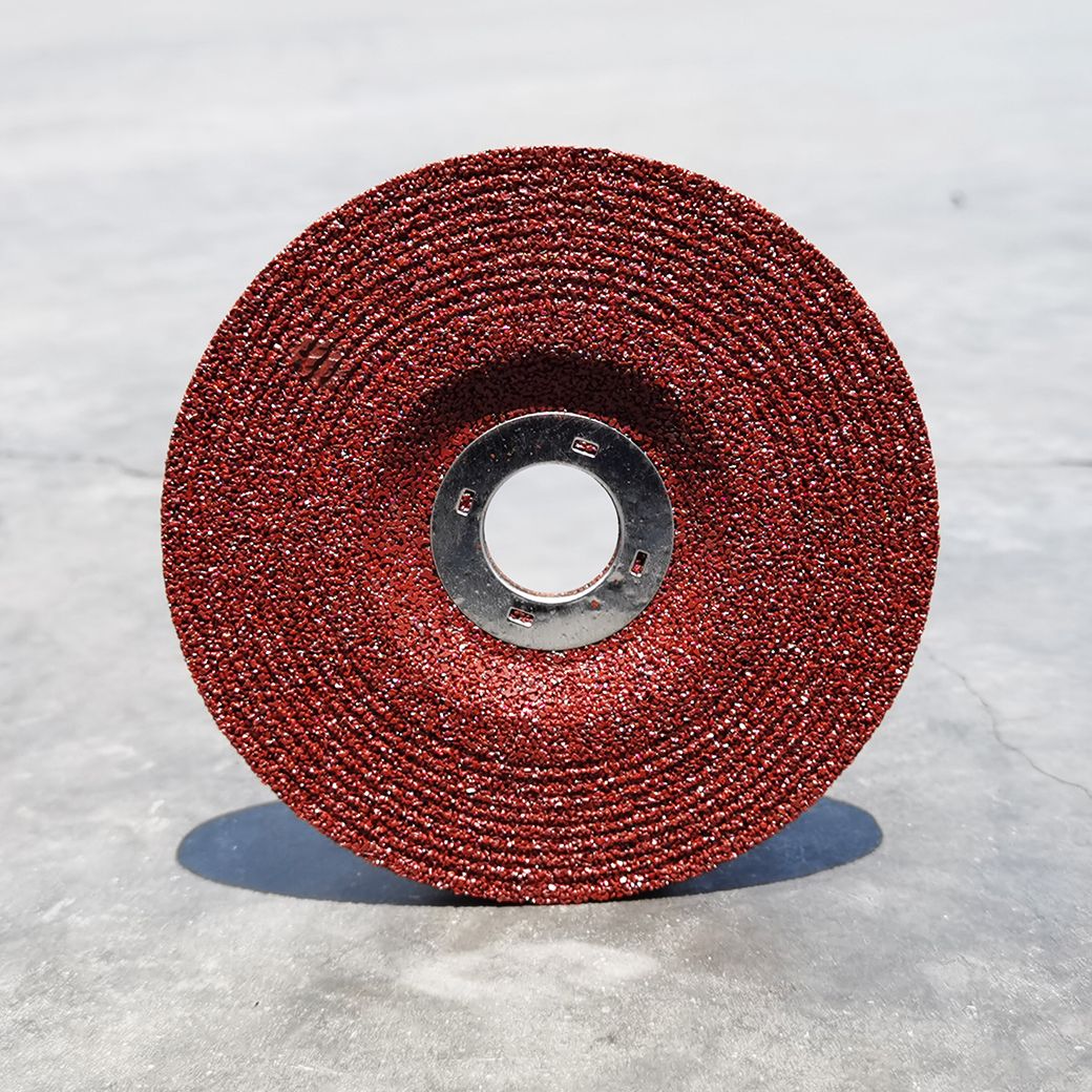 SUMO ใบเจียร 5"x6mm หนา สีแดง (25ใบ/กล่อง)