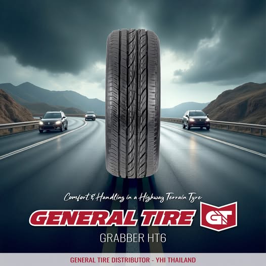 ยาง GENERAL GRABBER HT6 ขนาด 235/60-18ราคาพิเศษ สั่งได้
