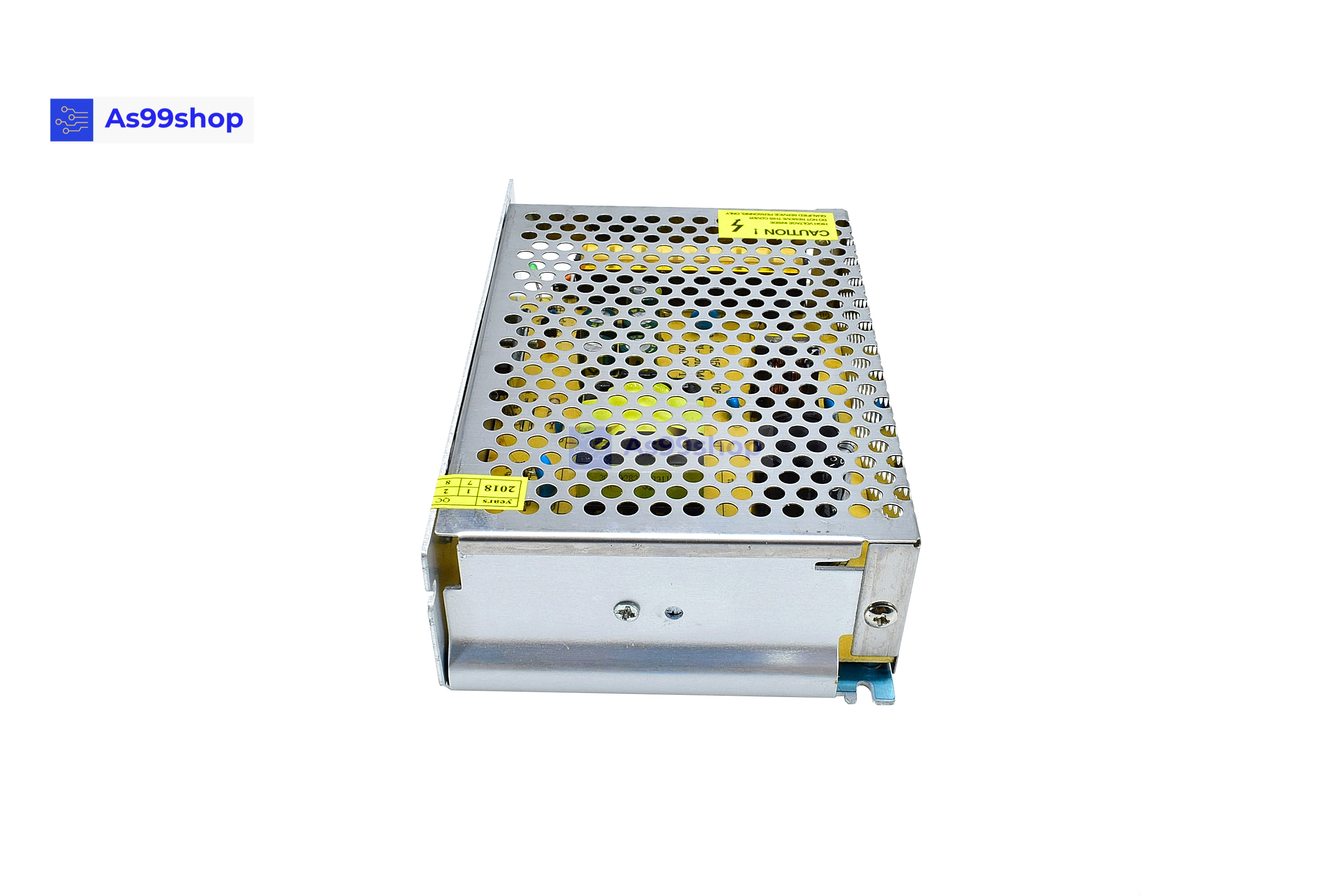 Switching Power Supply สวิตชิ่งเพาเวอร์ซัพพลาย 5V 20A 100W(สีเงิน) S-100-5