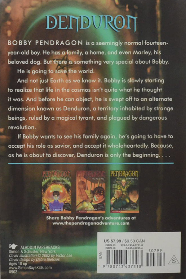 PENDRAGON Book One : The Merchant of Death