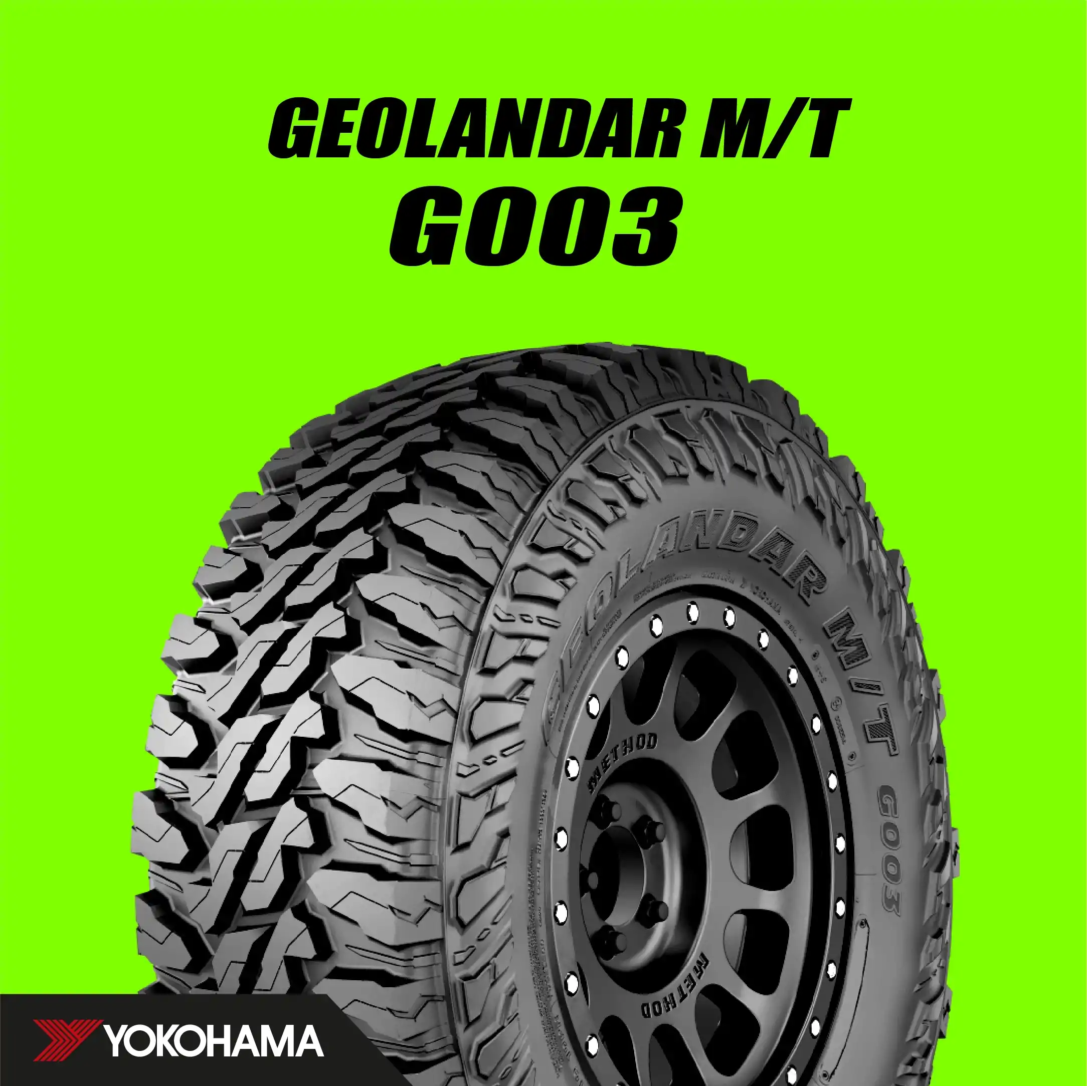 ยางYOKOHAMA GEOLANDAR G003MT ขนาด 265/65-17ราคาพิเศษ สั่งได้