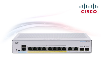 CBS350-8P-2G-EU Switch “Cisco” Business 350 Series 8G PoE+/2SFP or 2G