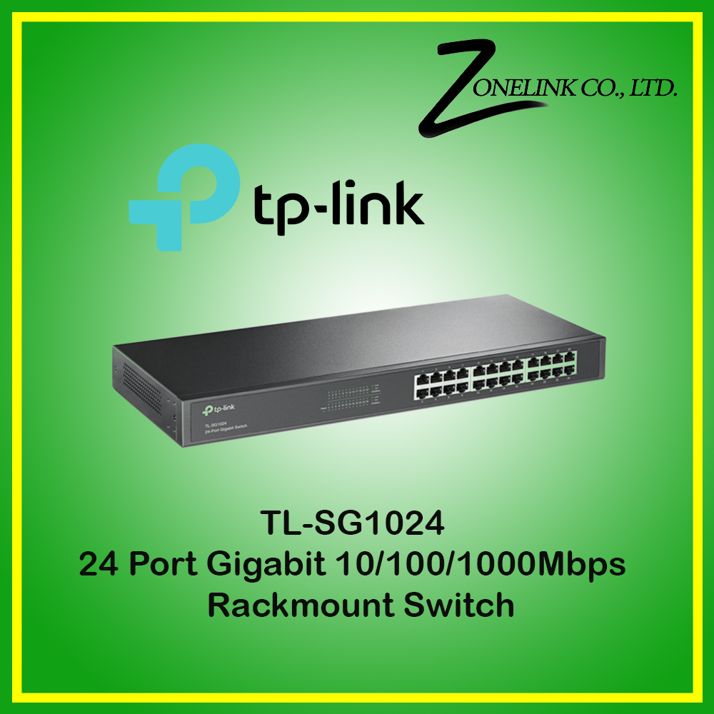 TP-Link 24-Port Gigabit Rackmount Switch TL-SG1024