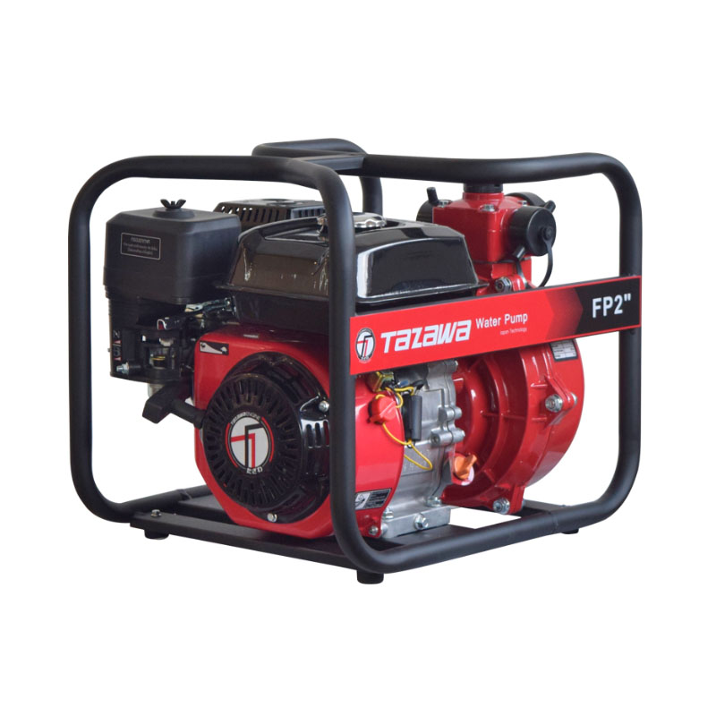 TAZAWA PRO TAZ-FP2 เครื่องสูบน้ำดับเพลิง 2 ใบพัด 2"x2" H.80m 300L/min เบนซิน 7HP