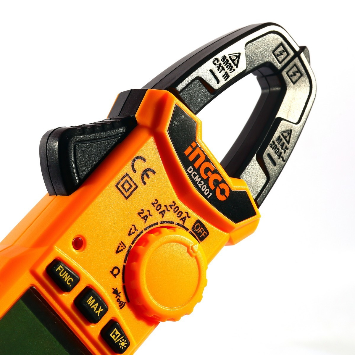 INGCO DCM2001 ดิจิตอลแคลมป์มิเตอร์ AC 200A