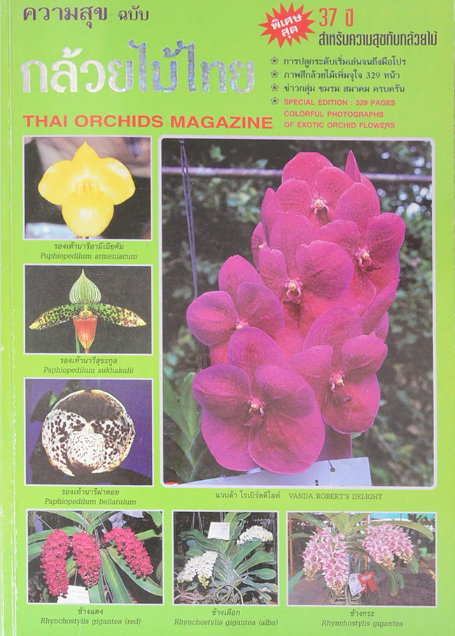 ความสุข ฉบับ กล้วยไม้ไทย