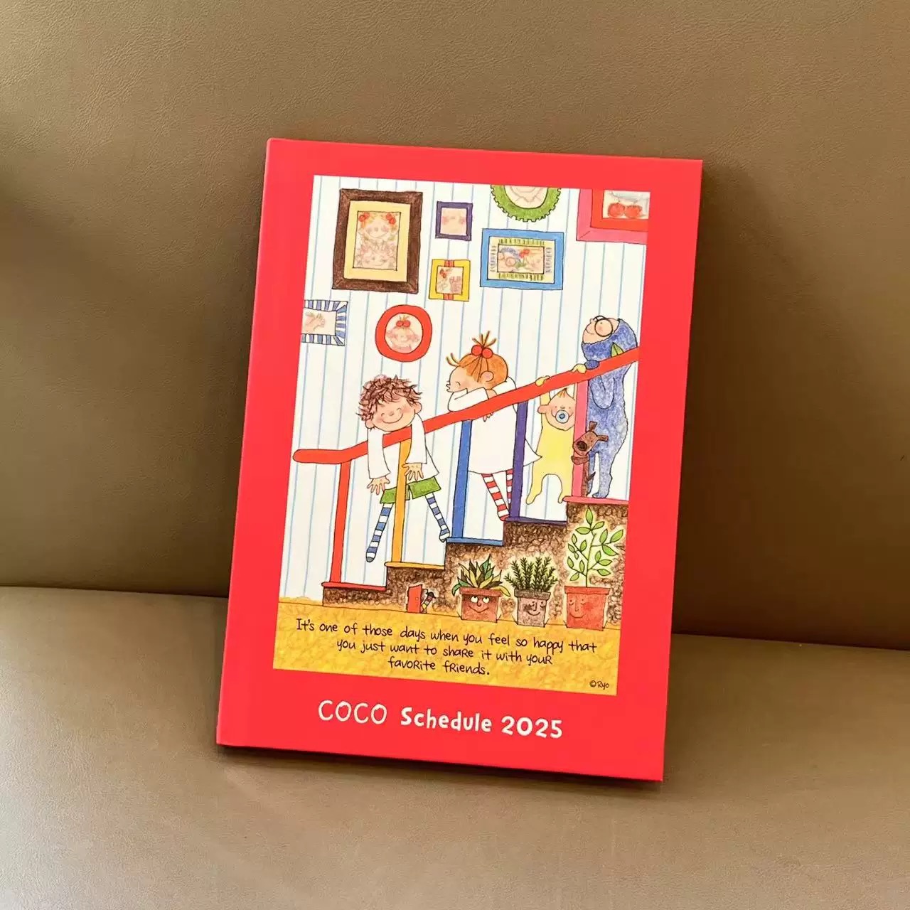 พรีออเดอร์ Coco 2025 Weekly Planner - B6 Hard Cover - COCO and Wondrous Gang