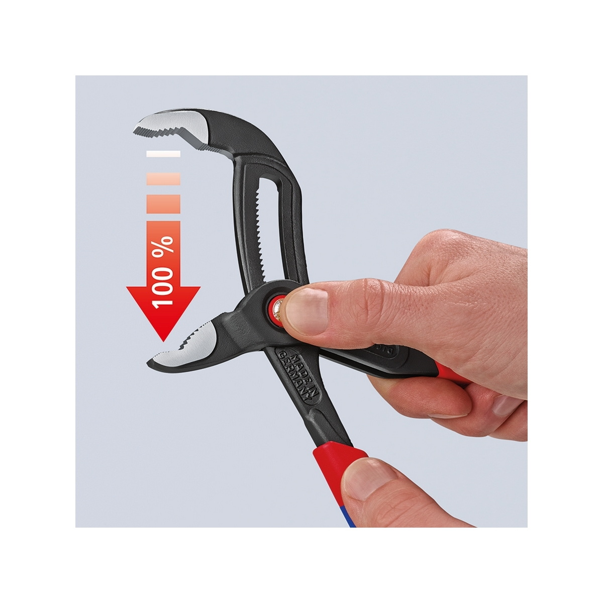 KNIPEX 87 22 250 คีมคอม้า รุ่น Cobra QuickSet 250mm (10")