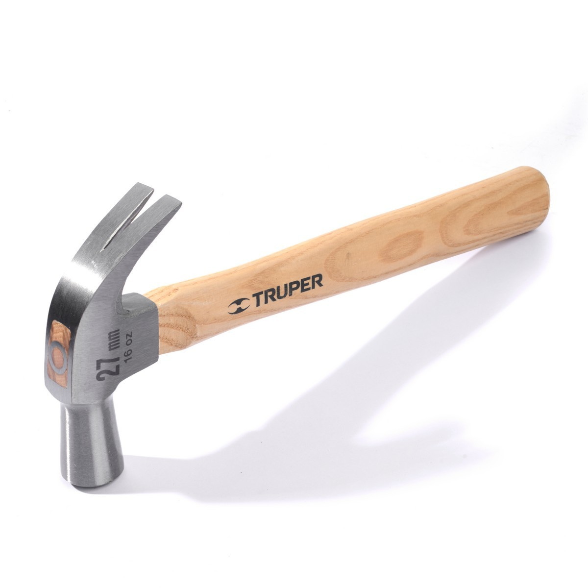 TRUPER MAC-27 ค้อนหงอนด้ามไม้ 16oz/454g