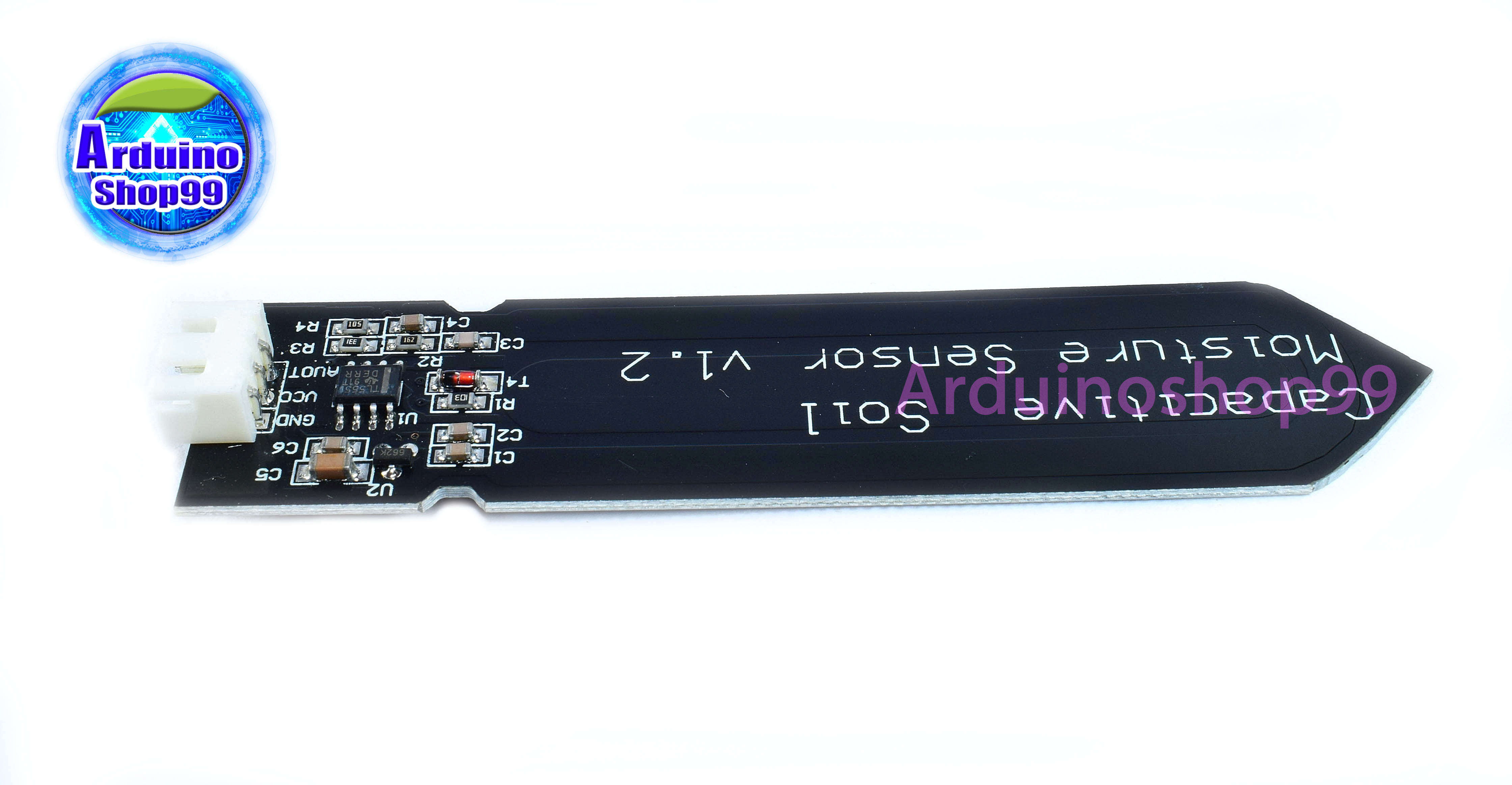 Capacitive soil moisture sensor V1.2 เซ็นเซอร์วัดความชื้นในดินแบบ Capacitive
