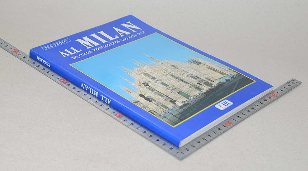 ALL MILAN 205 COLOR PHOTOGRAPHS AND CITY MAP
