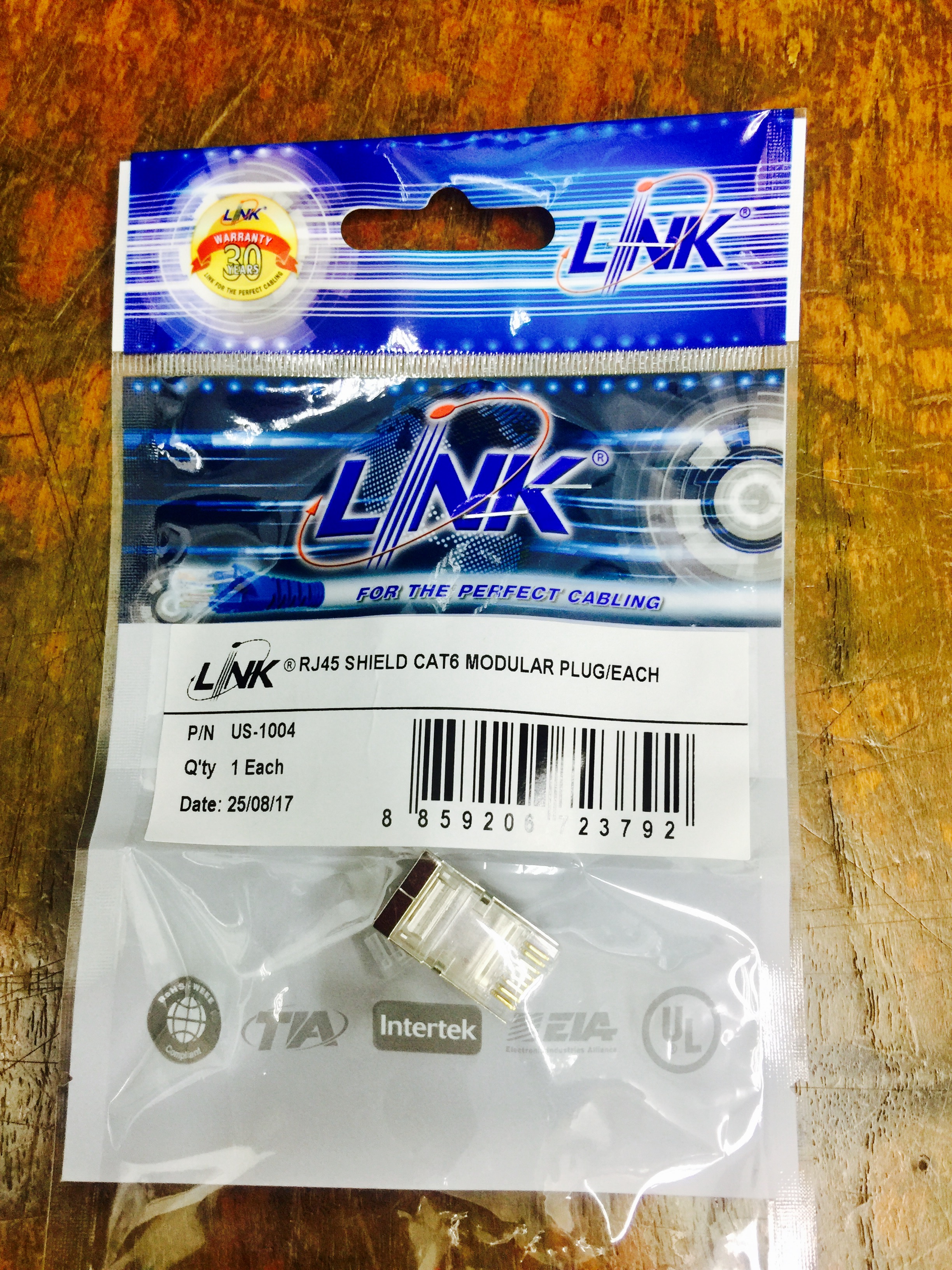 US-1004 RJ45 SHIELD Cat6