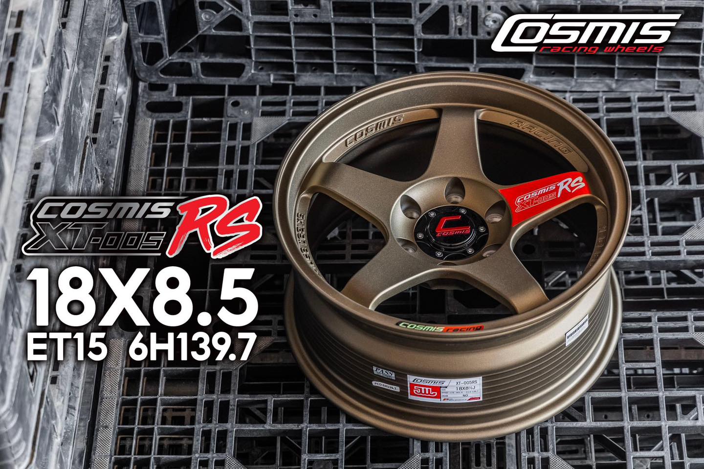 ล้อ COSMIS XT-005RS ขอบ 18