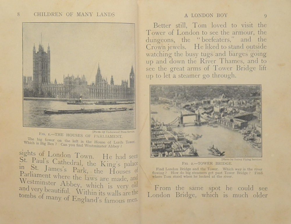 COLUMBUS REGIONAL GEOGRAPHIES JUNIOR SERIES BOOK I CHILDREN OF MANY LANDS (ขายตามสภาพ)