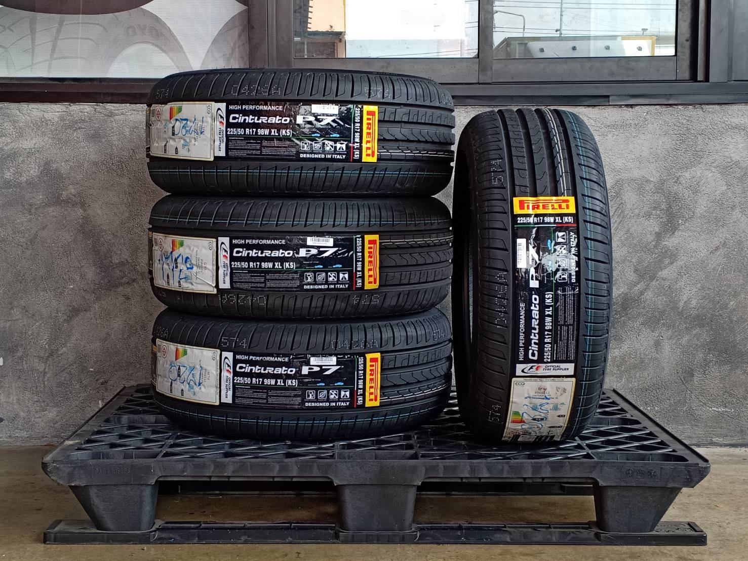 ยาง PIRELLI CINTURATO P7 (KS) ขนาด 225/50R17