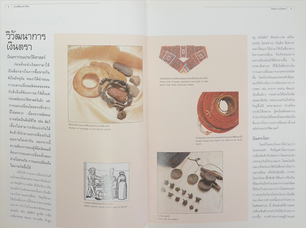 ประวัติธนาคารไทย (ภาษาไทย-อังกฤษ)