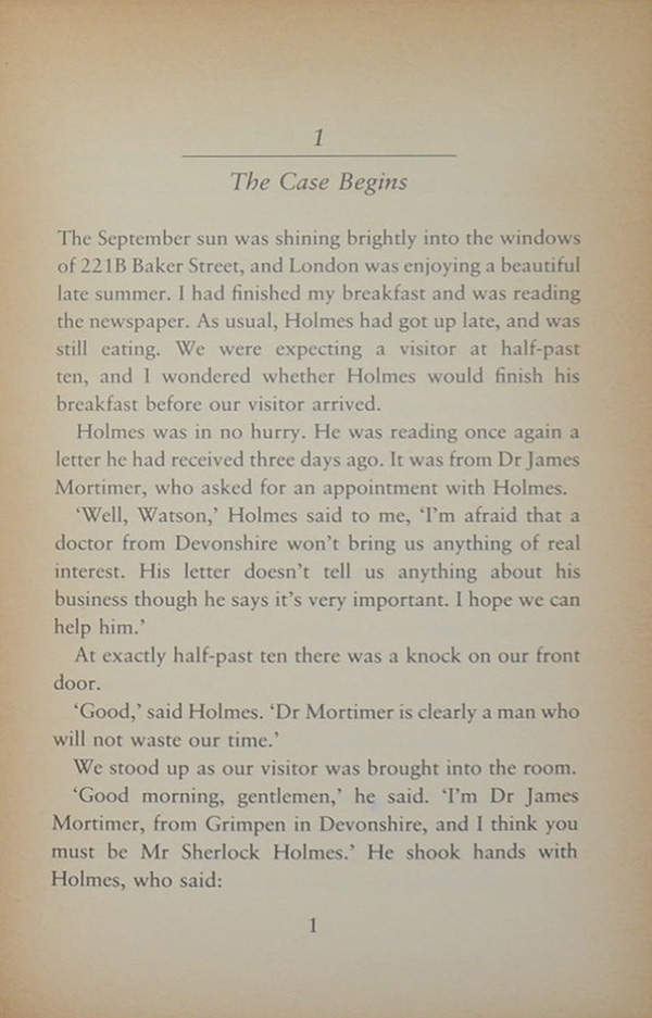 Sherlock Holmes - The Hound of the Baskervilles