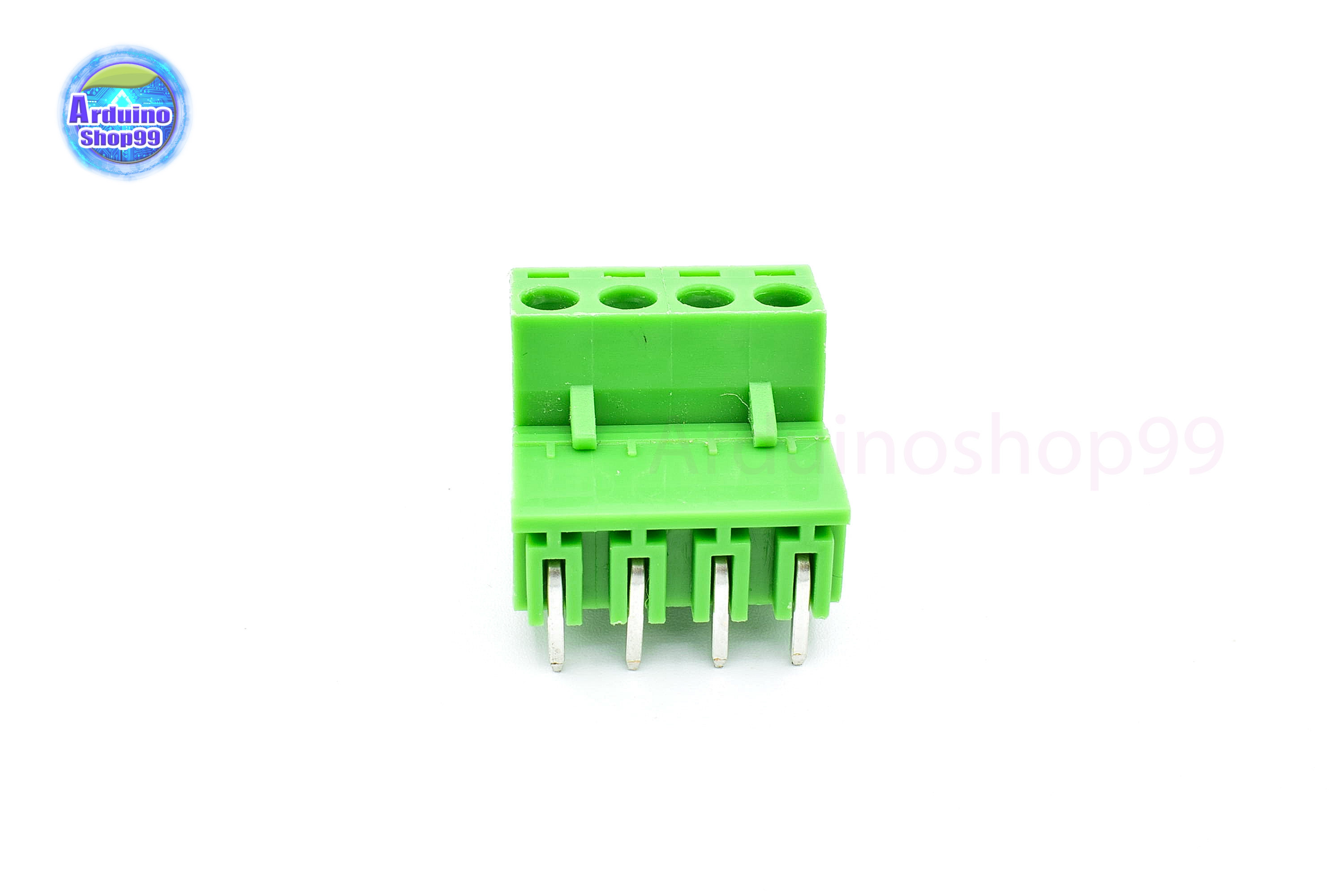 Terminal Block PCB connector 4P / 2EDGK 5.08mm plug-in ( 1 ชุด ผู้+เมีย )