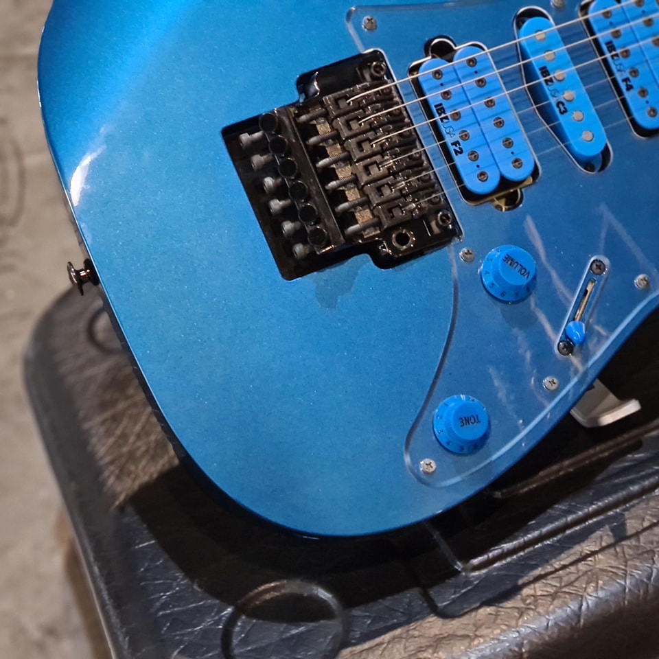 (USED) Ibanez RG770DXLB Laser Blue Reissue