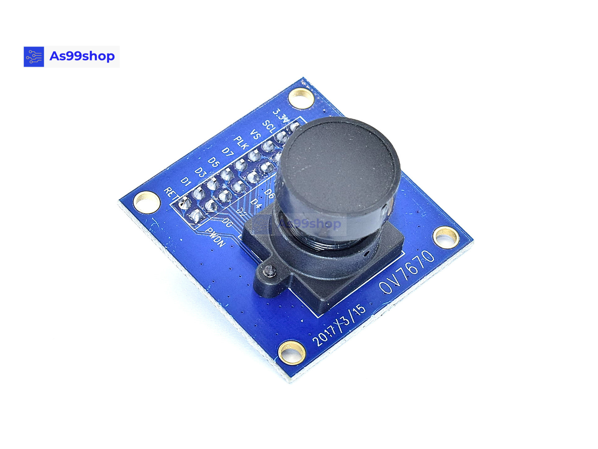 OV7670 camera module size 640X480 For Arduino