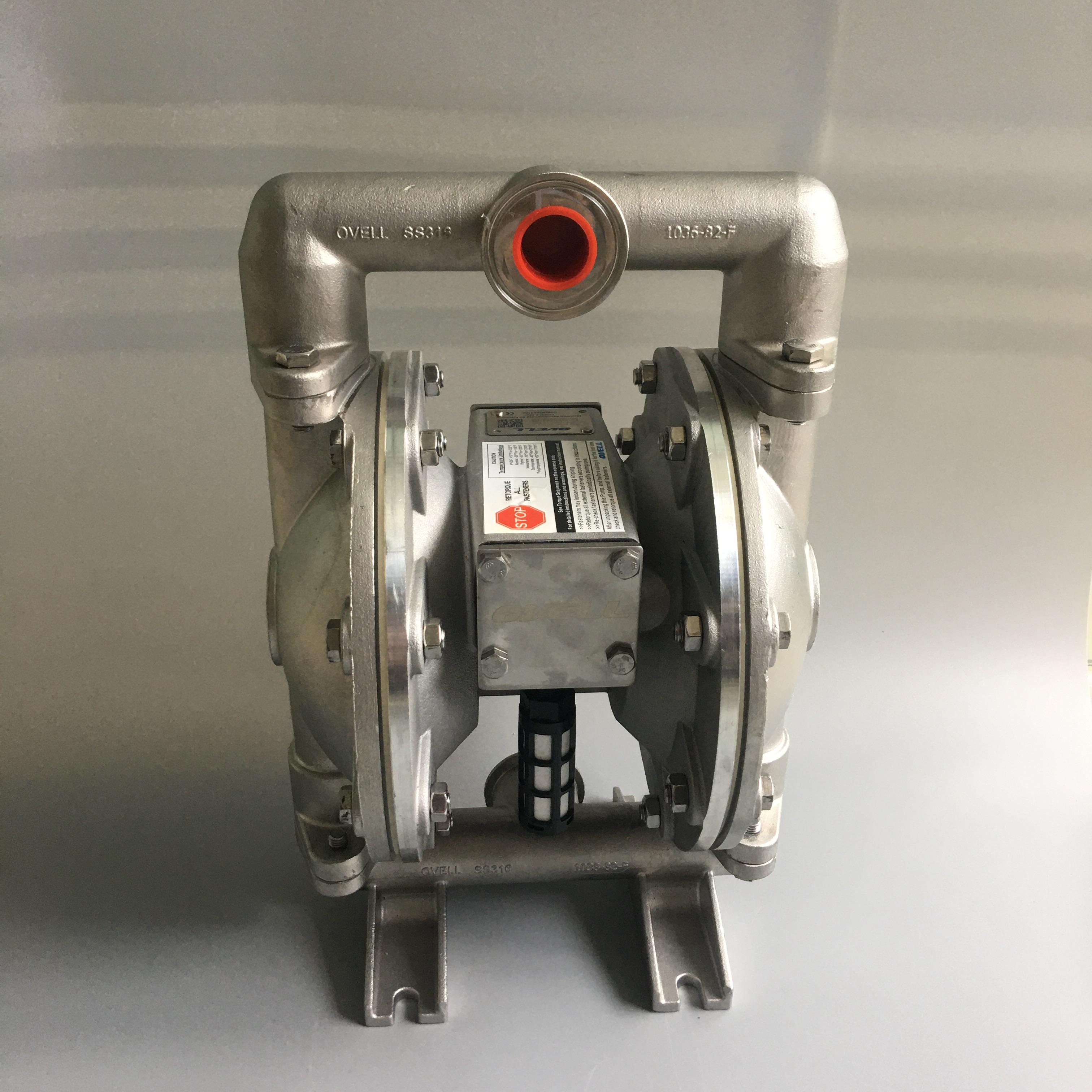 Diaphragm Pump, OVELL AODD PUMP , ไดอะแฟรมปั๊ม สำหรับอาหาร ขนาด 1นิ้ว, Food Grade 1"