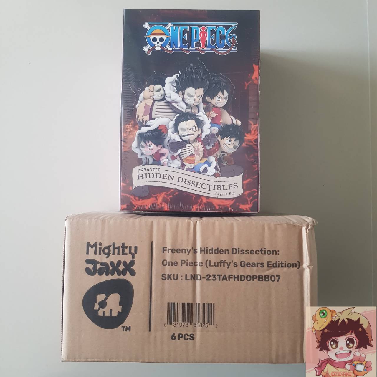 Mighty Jaxx - Monkey D. Luffy Freeny's Hidden Dissectibles: One Piece Featuring all the gears [6PCS/SET]วันพีซ มังกี้ ดี. ลูฟี่