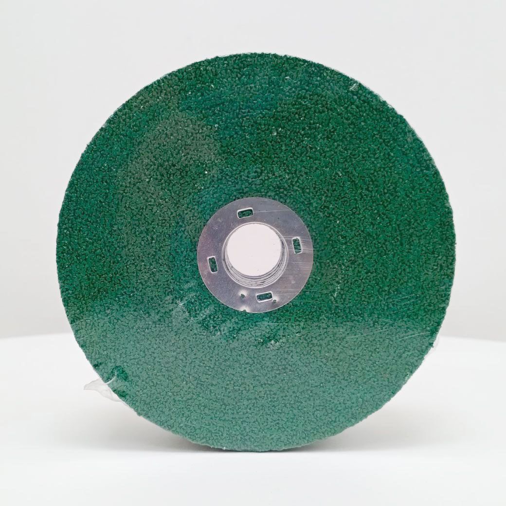 SUMO ใบเจียรสแตนเลส 4"x6mm หนา สีเขียว (25ใบ/กล่อง)