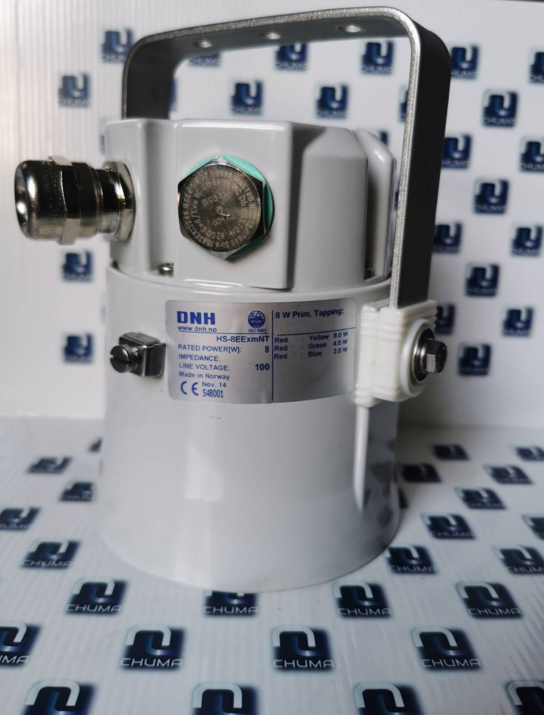 DNH, Horn, HS-8EExmNT,HS-8EExmN (T), 8w,0.8A, 100V, DNH N-3770 Norway