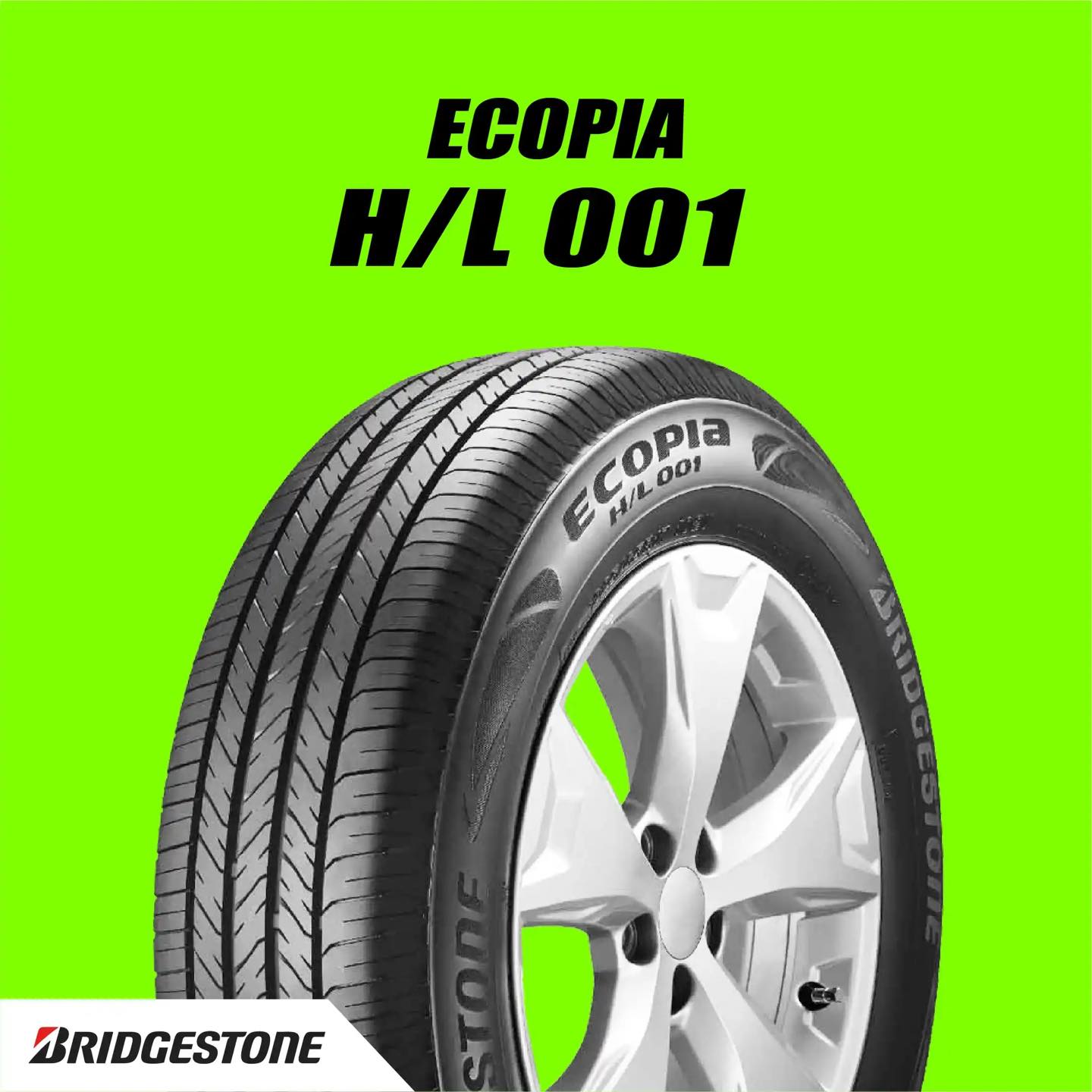ยาง bridgestone ecopia hl001 ขนาด225/60-17