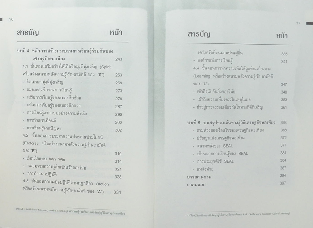 การเรียนรู้ร่วมกันแบบมีเข็มมุ่งสู่วิถีเศรษฐกิจพอเพียง (ขายตามสภาพ)