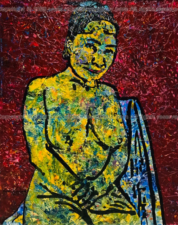 ผลงานศิลปะ "นวลนาง4"