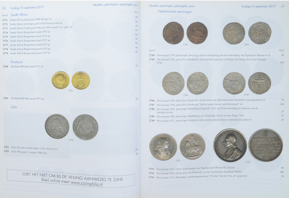 Corinphla Veiling 230 Stamp Auction Sale