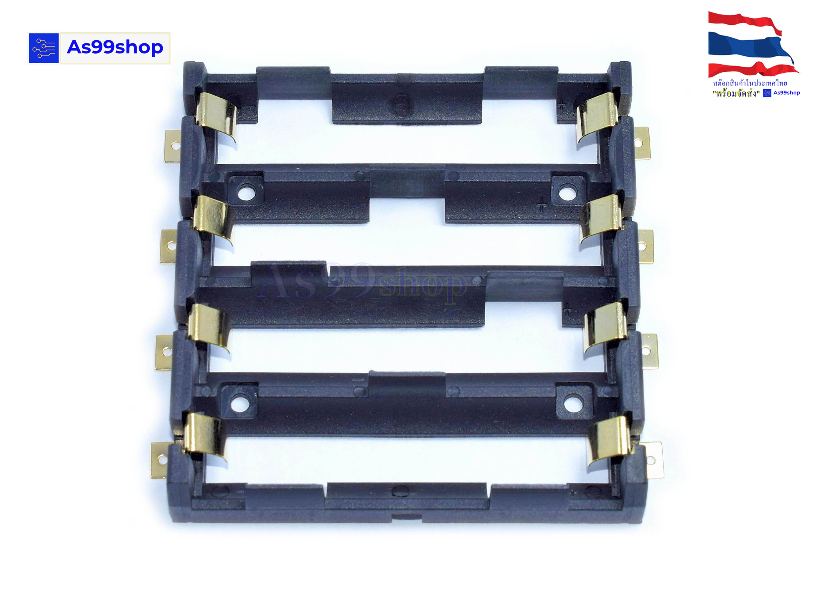 รังถ่าน 18650 Battery Holder - SMD- 4Cell