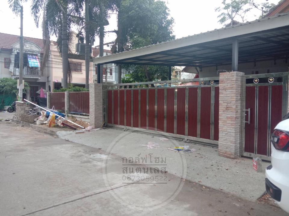 งานประตูสแตนเลส ลายไม้ ทุกชนิดสมุทรสาคร 0852094218