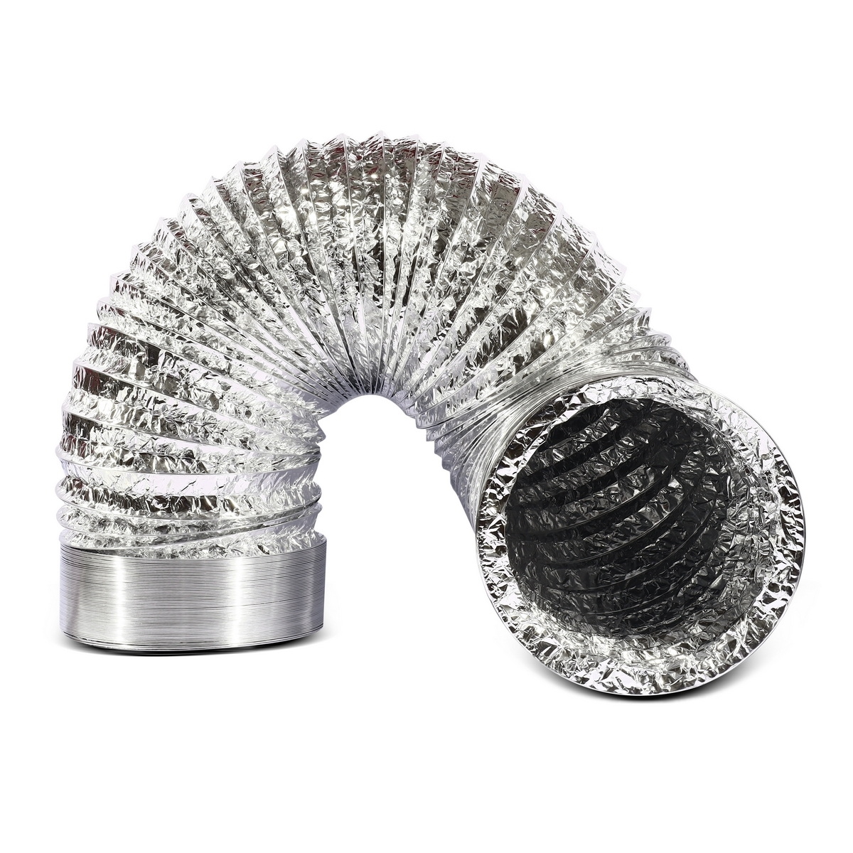 POLO ท่อฟอยล์อลูมิเนียม 4"-10" ท่ออ่อน