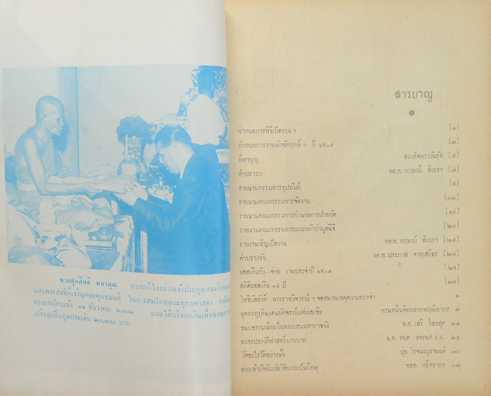 งานนักขัตฤกษ์ นมัสการพระพุทธไสยาส วัดพระเชตุพน พ.ศ. 2509
