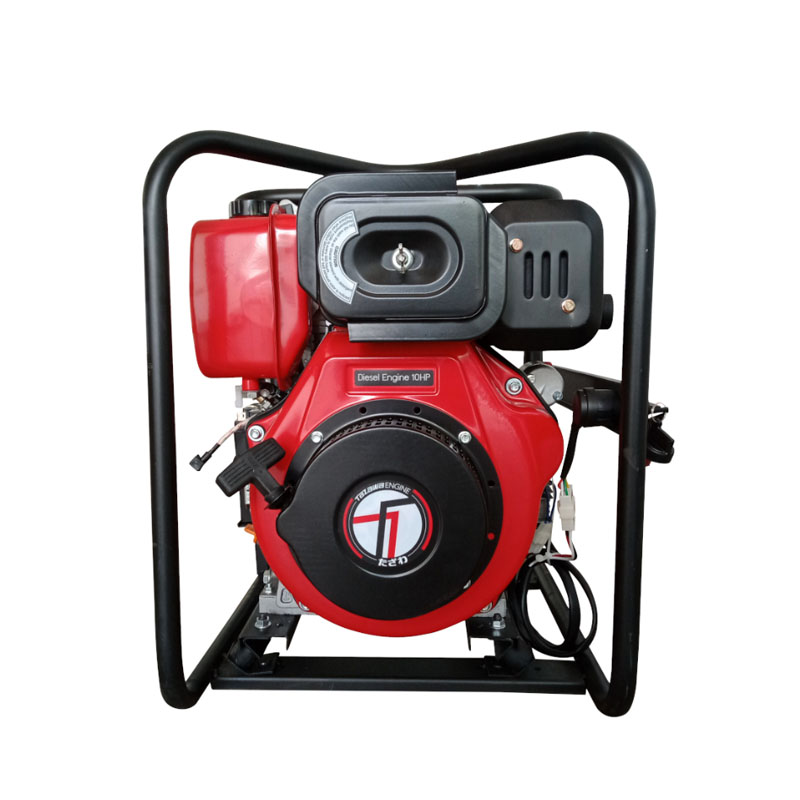 TAZAWA TAZ-D-FP20E เครื่องสูบน้ำดับเพลิง 2 ใบพัด 2"x2" H.75m 320L/min ดีเซล 10HP กุญแจ