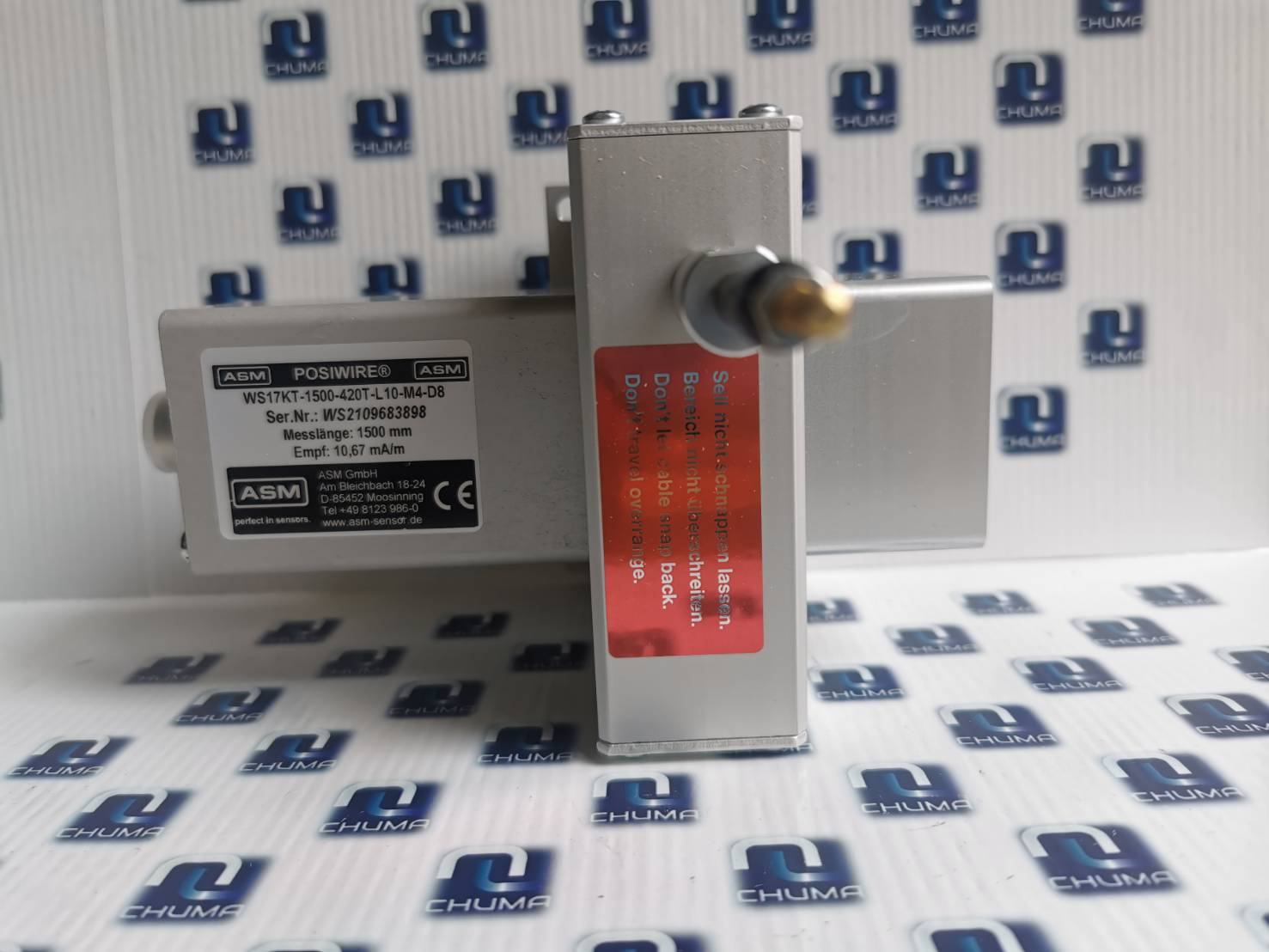ASM, Position Sensor, Posiwire, WS17KT-1500-420T-L10-M4-D8