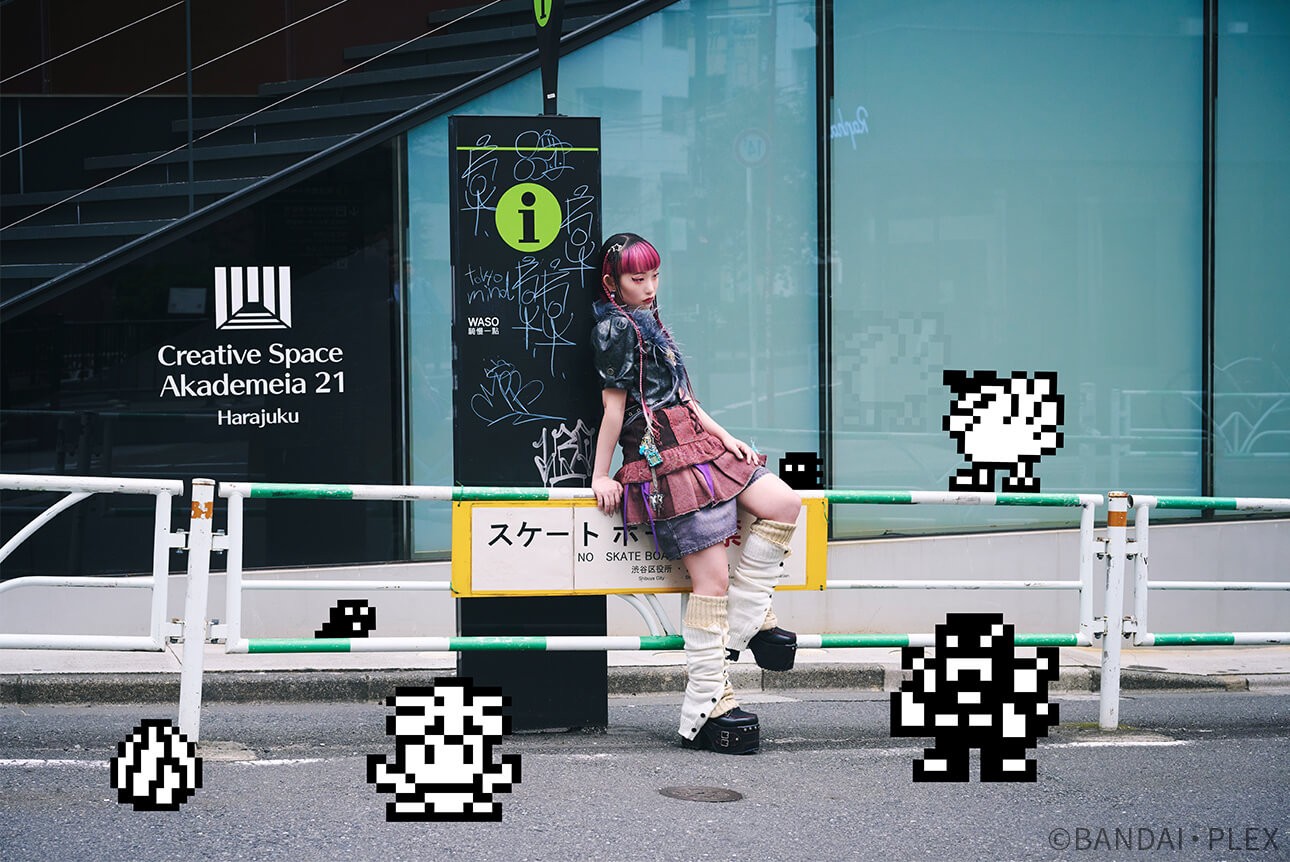 BANDAI DIGIMON Digital Monster V-PET HYPE DROP EDITION feat. Utaha - Mosiac Blue COLOR ดิจิม่อน วีเพ็ท ไฮป์ดรอป อุตาฮะ[LOT JP]