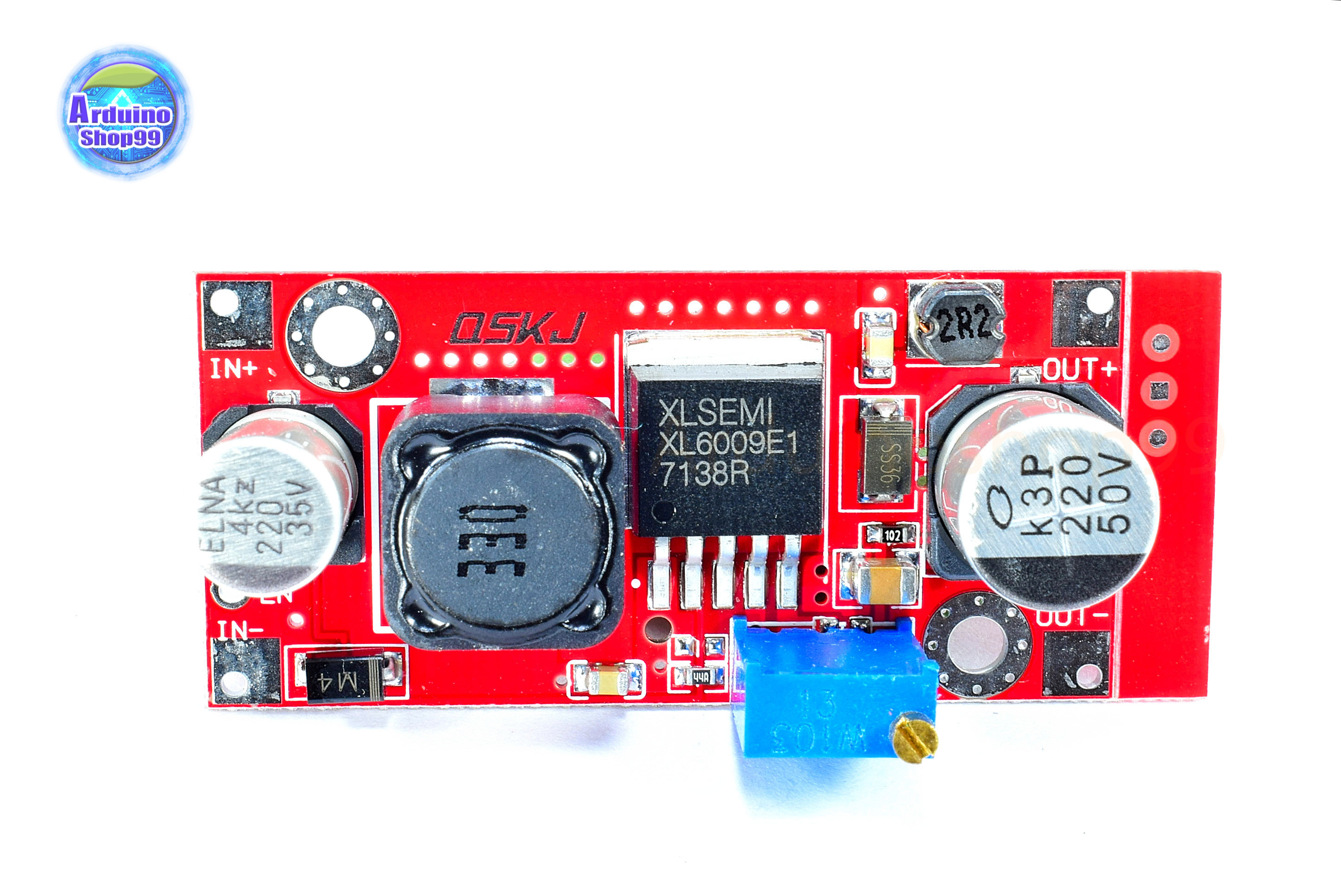 XL6009 DC-DC Adjustable Power Boost Module Step-Up
